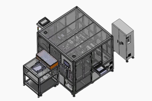 Automatic assembly and inspection multifunction of automobile components (Benz)